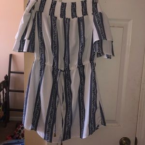 Off the shoulder dress